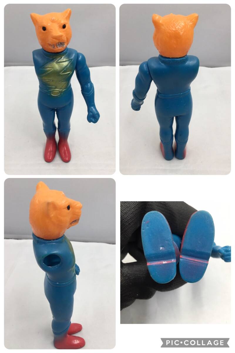 当時もの】ブルマァク ソフビ 鉄人タイガーセブン タイガーセブン