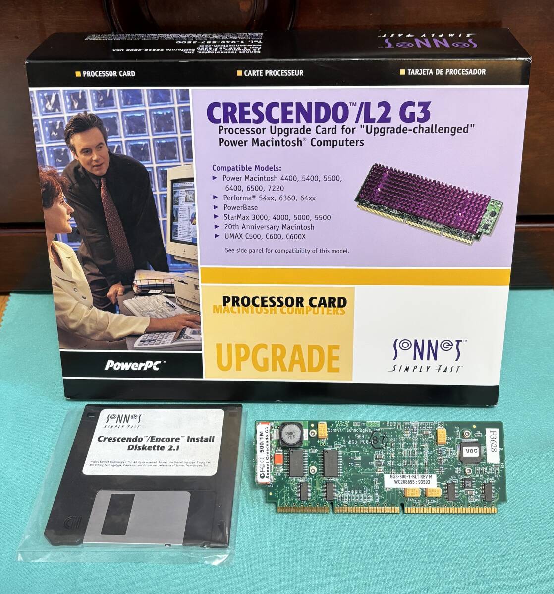 Apple 純正 Powerbook 500シリーズ PPCアップグレードカード 祝