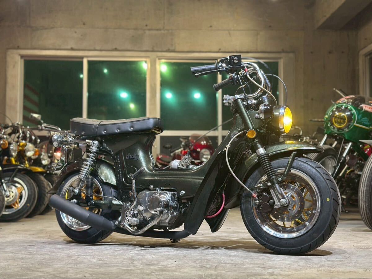 シャリー カスタム ヤンチャ仕様 5.5j 太足 車体 モンキー ゴリラ