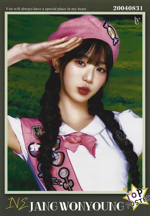 2L】IZ'ONE(チャン・ウォニョン)直筆サイン入り写真の落札情報詳細