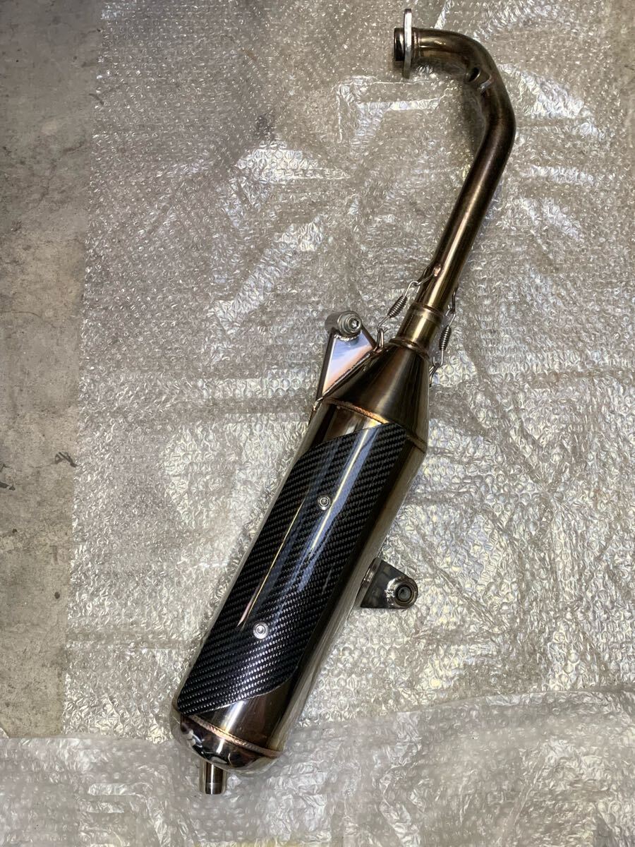 社外品 JB3 ライフダンク メーカー不明マフラー JB1 ライフ JD1 ザッツ  HKS JB1 ライフ セミステンレス マフラー 砲弾型 リアピース 中間