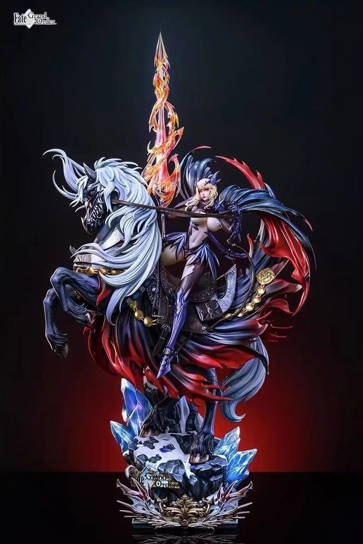 【新品】Fate FGO　アルトリア・ペンドラゴン（ガレージキット） ワンフェス】ランサー/アルトリア[オルタ]が愛馬とともに立体化