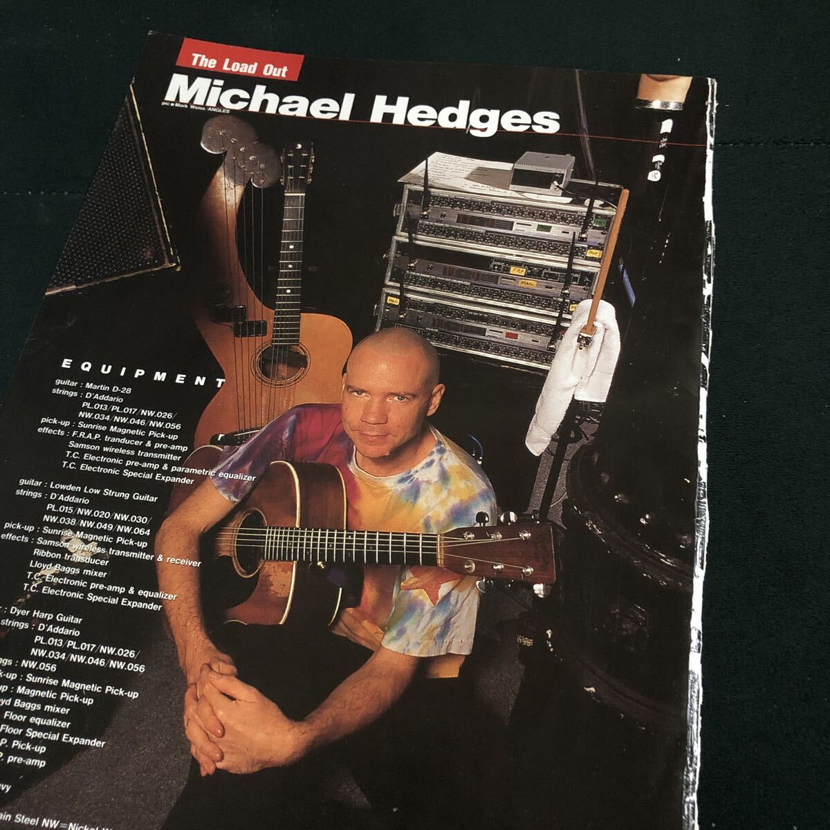 タブ譜 MICHAEL HEDGES 11曲 中川イサト氏採譜 マイケル・ヘッジスの
