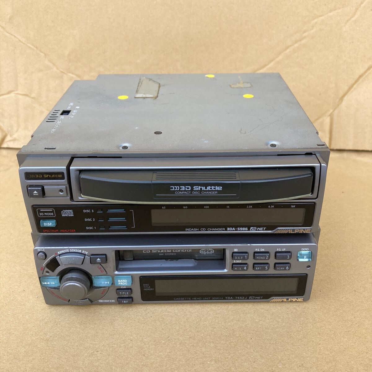 傷や汚れあり】送料無料 ALPINE アルパイン 3DA-W880J 3D