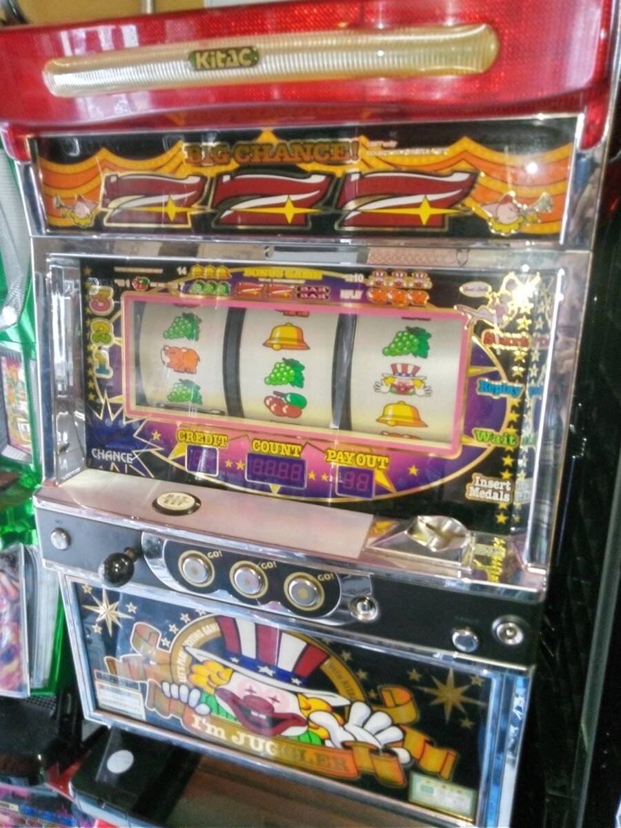 アイムジャグラーEX 卓上 パチスロ実機 アミューズ仕様 ミニスロット