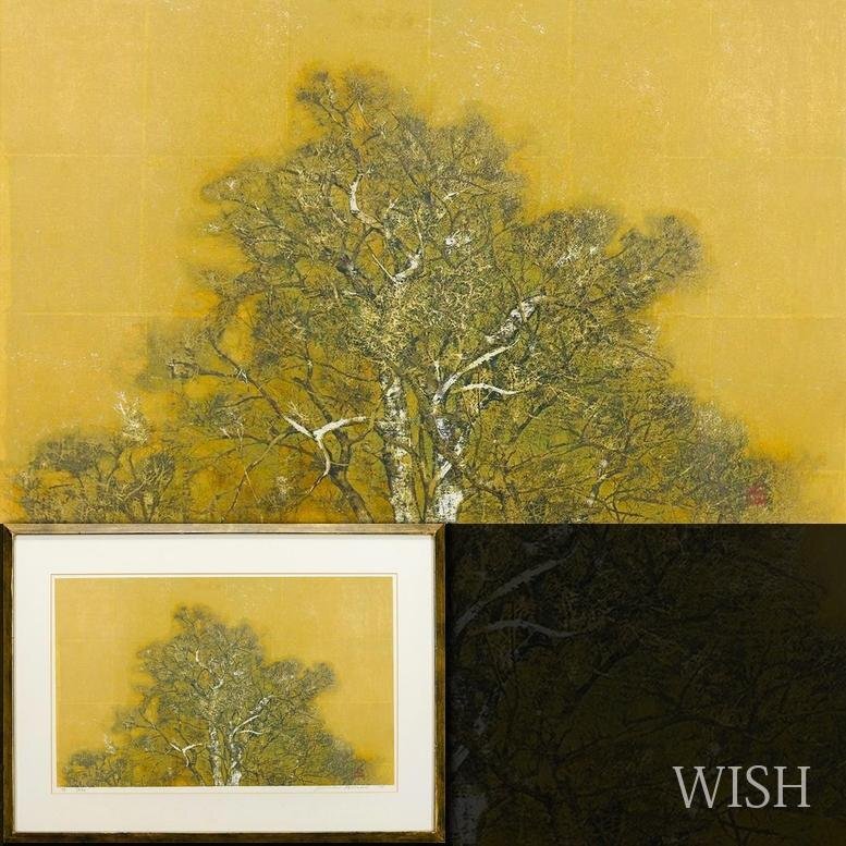 ◇澄◇ 真作保証 北岡文雄 「雪の山」 木版画 直筆サイン 1975年制作 T