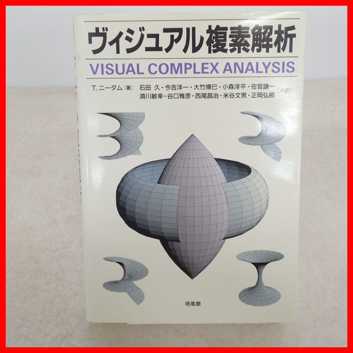 【傷や汚れあり】初版 ヴィジュアル複素解析 VISUAL COMPLEX ANALYSIS 2002年発行 T.ニーダム/石田久/今吉洋一 ...