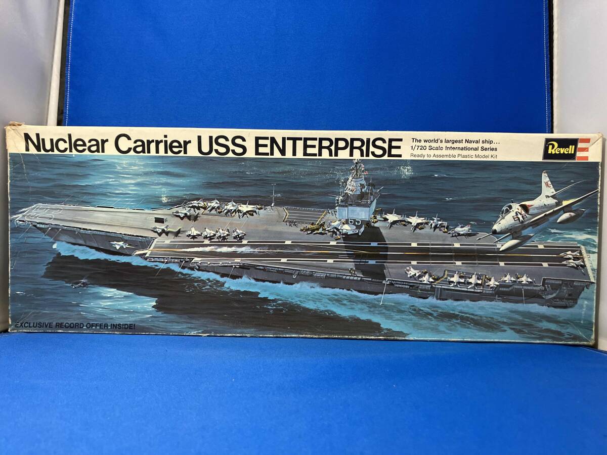 中古】オオタキ 1/400 アメリカ軍原子力空母 CVAN-65 エンタープライズ