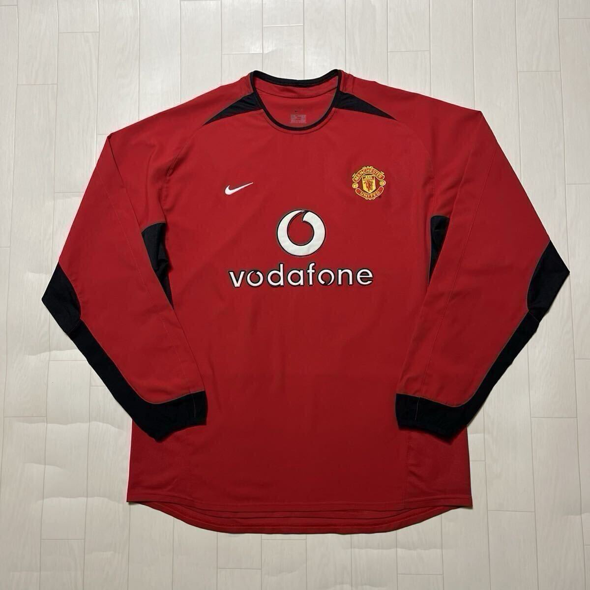 ん598 マンチェスターユナイテッド 長袖ユニフォーム M プラクティス