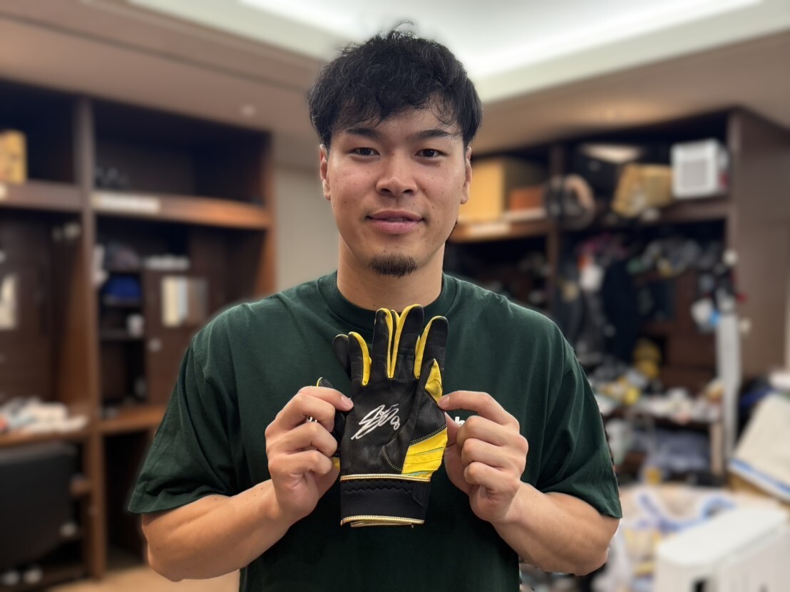 実使用 大山悠輔 #3 阪神タイガース バット ミズノプロ 硬式 木製