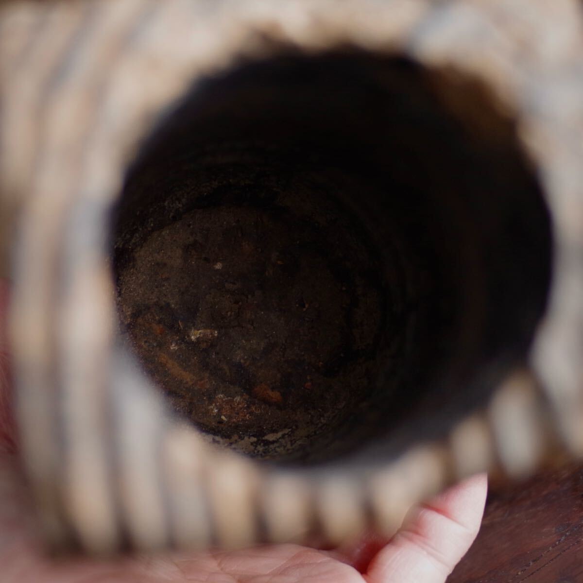 萩焼 花入 花瓶 坂田泥華窯 造の落札情報詳細 - Yahoo!オークション