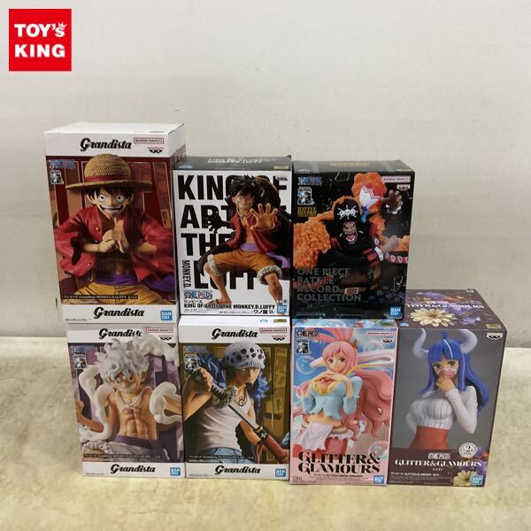 1円〜 未開封 ONE PIECE Grandista モンキー・D・ルフィ ギア5、GLITTER &amp; GLAMOURS しらほし姫 等の1番目の画像