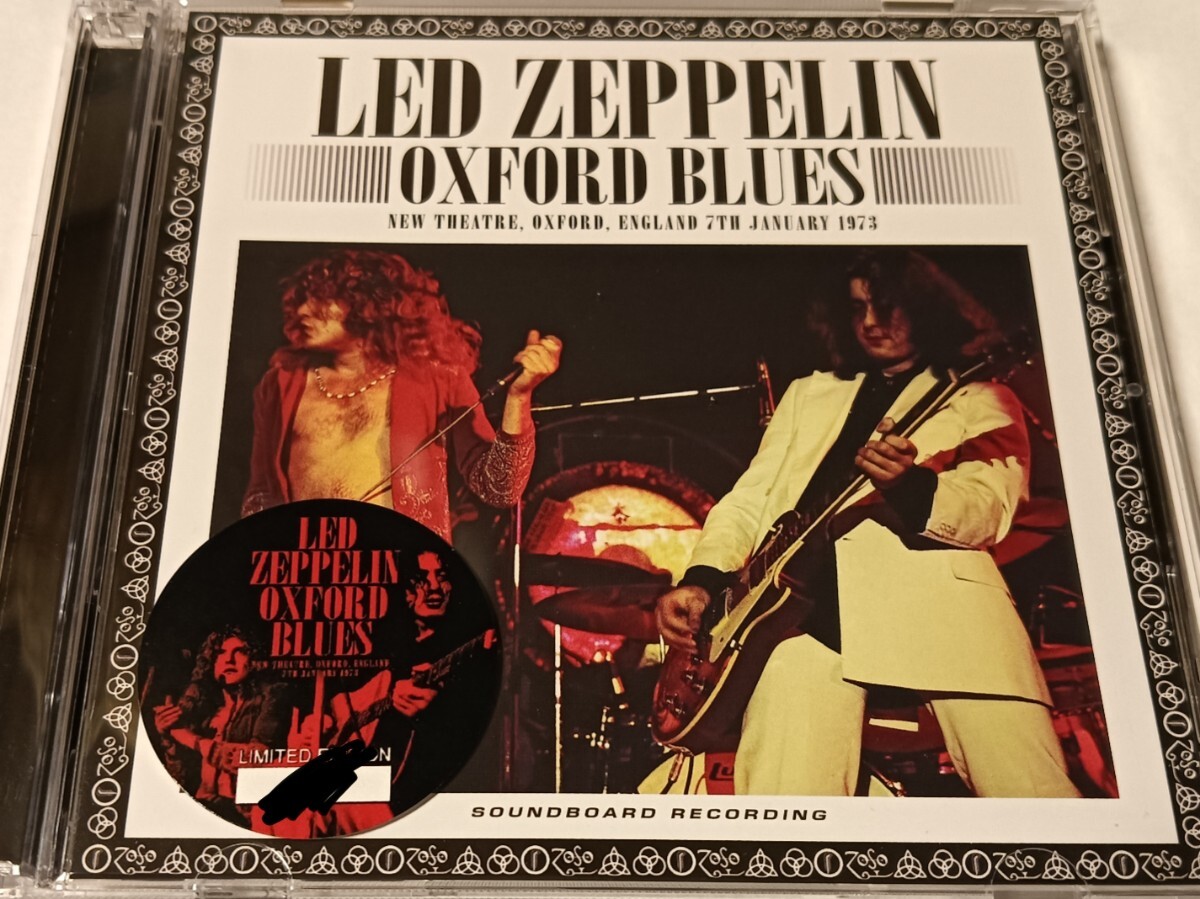 目立った傷や汚れなし】レッド・ツェッペリン 1973年 SDB Oxford Blues