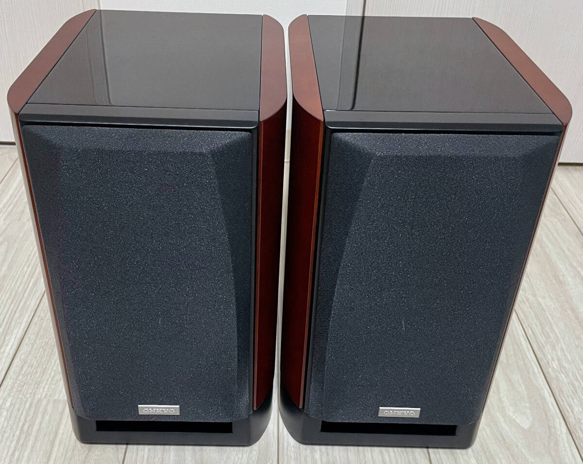 中古】☆ONKYO☆E-213A OAK スピーカーペア 2WAY 密閉方式 ブック