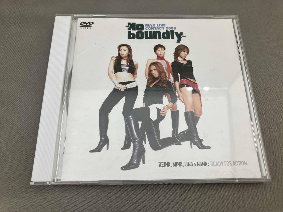 中古】～No boundly～MAX LIVE CONTACT 2000 ノー・バウンドリー