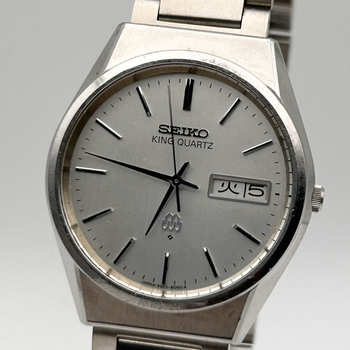 SEIKO KING QUARTZ キングクォーツ ゴールド 稼働中 訳有 お父様との 