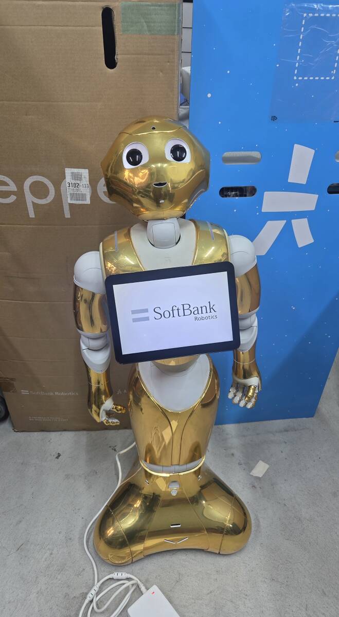 中古】 Softbank ソフトバンク ロボット Pepper ペッパー君 一般販売