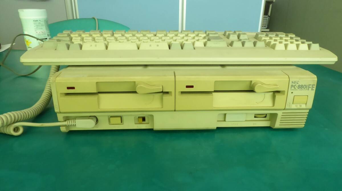 PC-8801　初代　セット 歴代のPC-8801シリーズを振り返る その1「PC-8801/PC-8801mkII編
