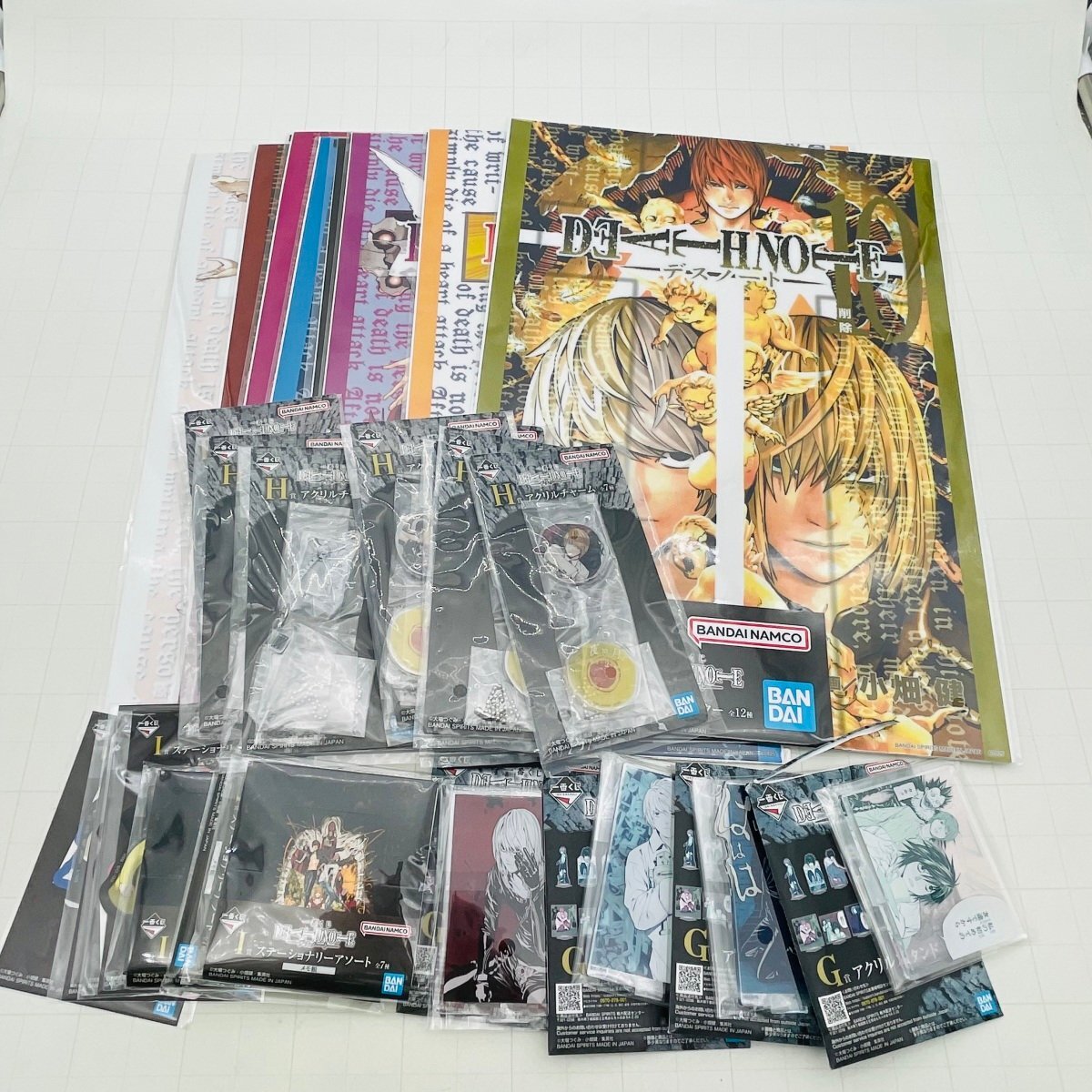 中古】ポスター デスノート L 非売品販促ポスター 小畑健サイン 中古の