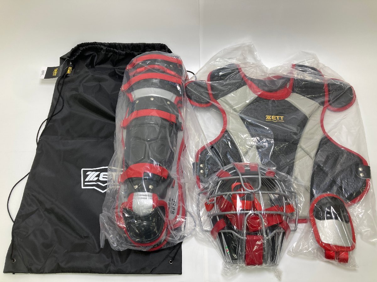 軟式用 ZETT キャッチャー防具セット 古田モデル ゼットの落札情報詳細