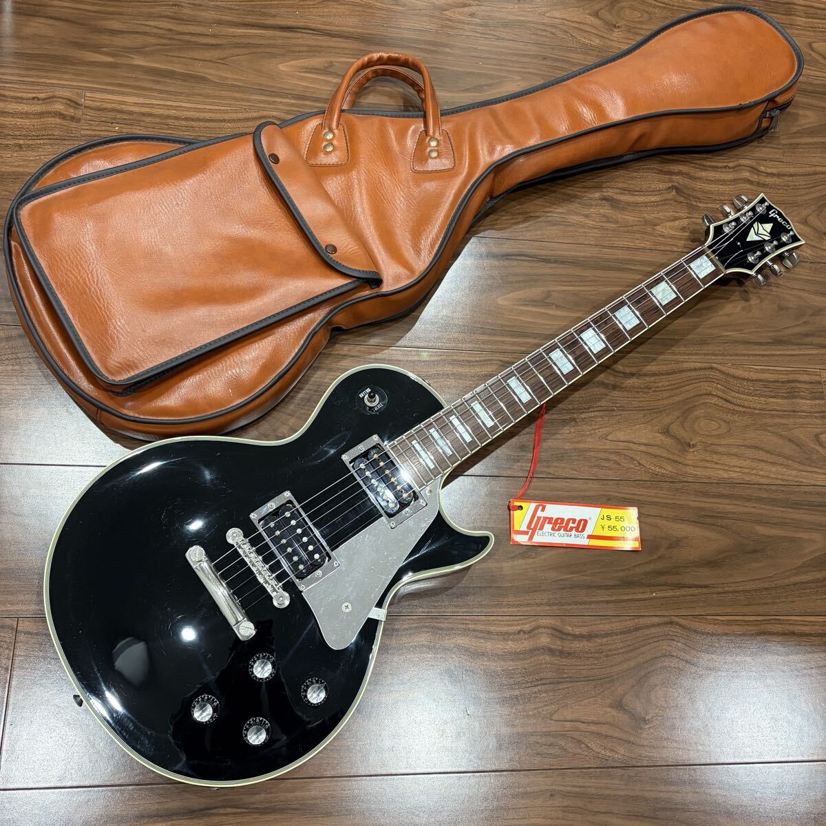 軽量4.0kg!! Burny レスポールカスタム John Sykesモデル LC-70JS 75JS