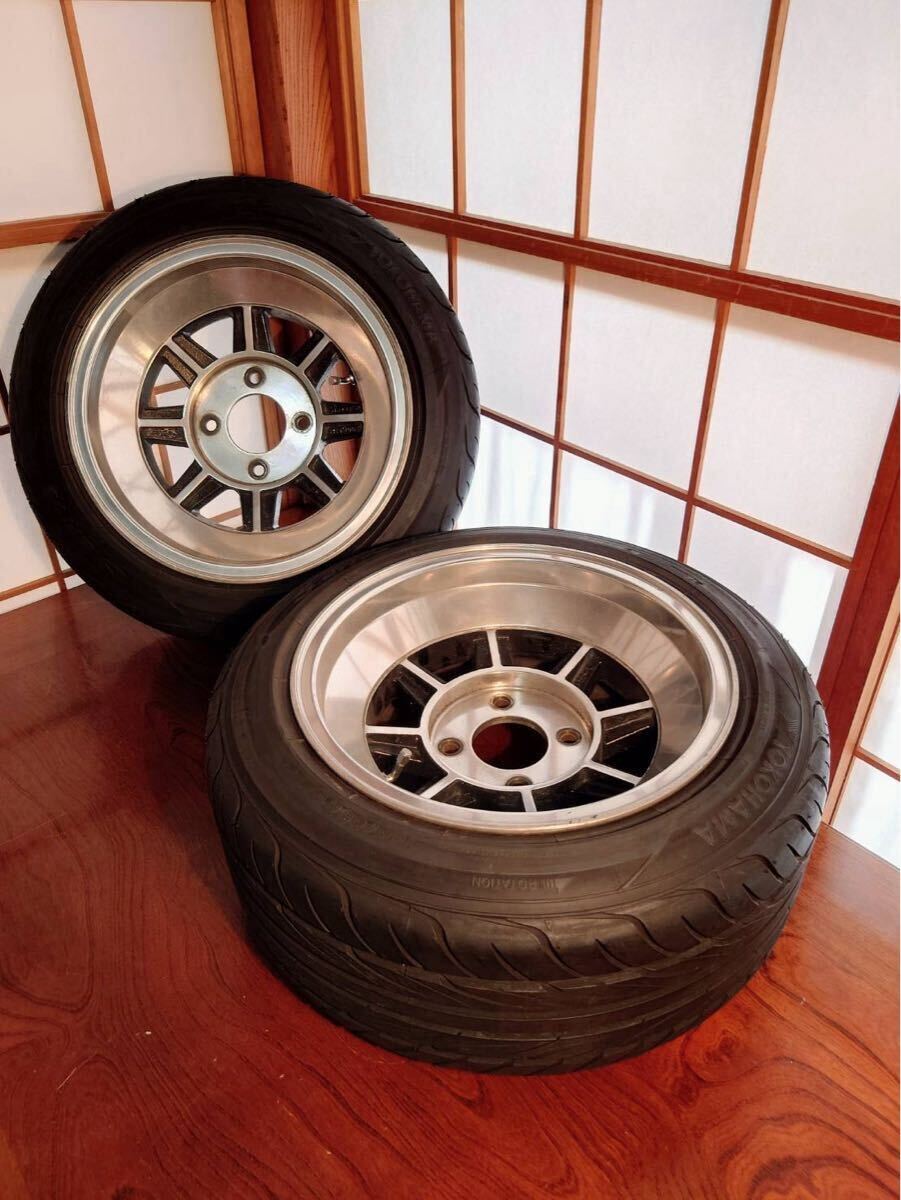 ハヤシレーシング 14インチ 114．3 6J×2 7J×2 4本の落札情報詳細