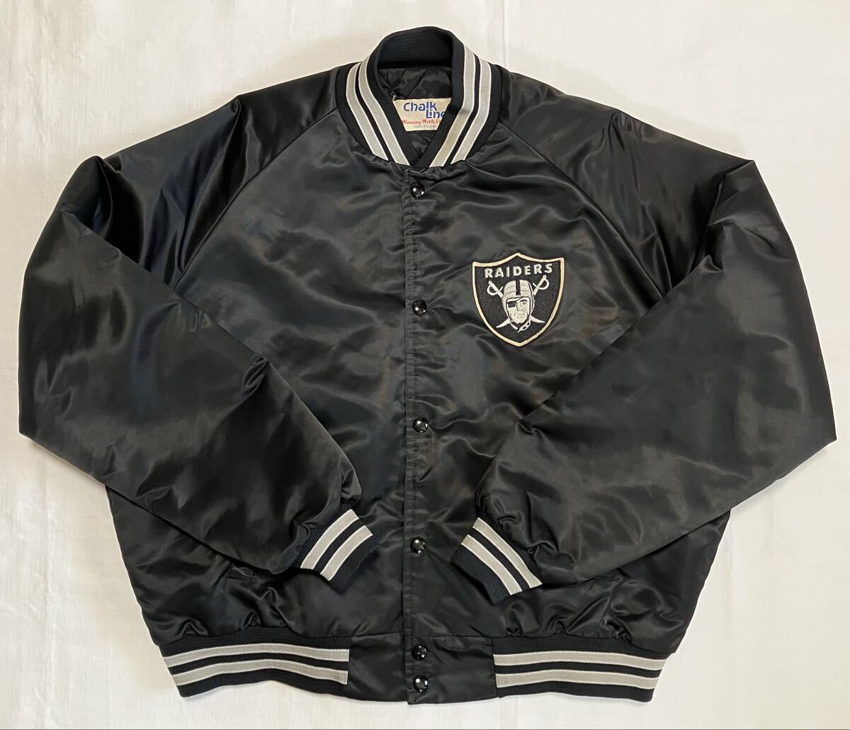レア 希少90's RAIDERS スタジャン レイダース NFL 長瀬智也