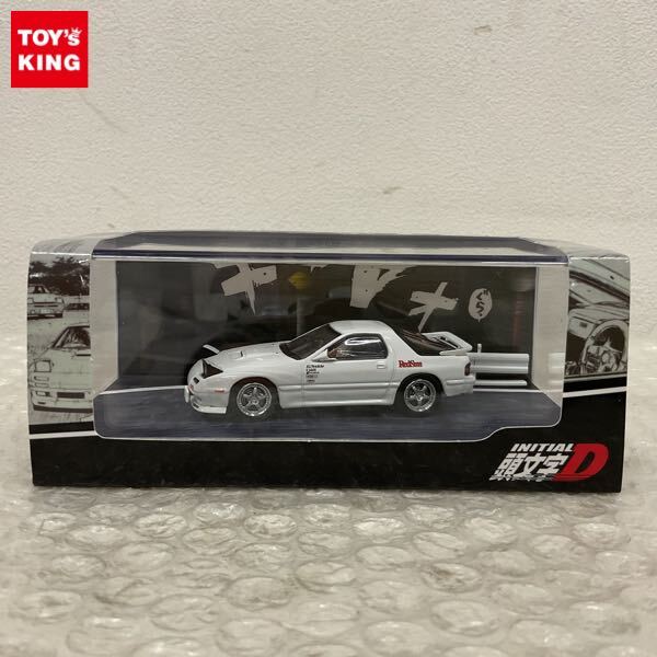 京商1/64改アンフィニ FD3S RX-7 深リムSTANCE頭文字D高橋啓介RedSuns