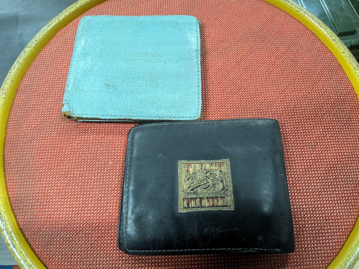 中古】ペパーミント グリース缶 2個セット ロカビリー 50'S クリーム