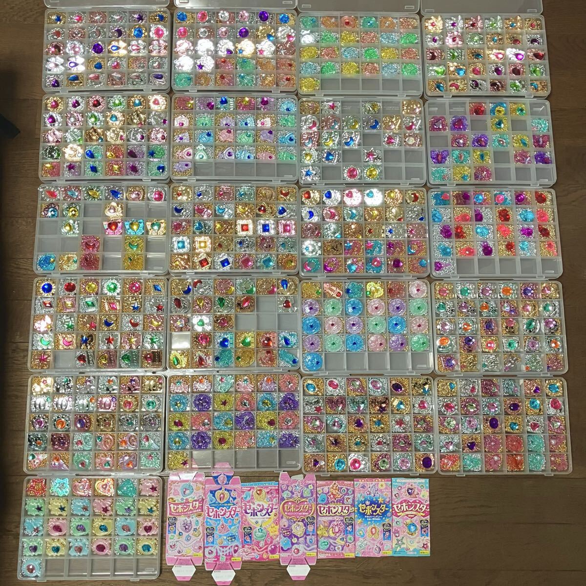 昭和レトロ 古い セボンスター 過去 ペンダント 青① 80年代 90年代