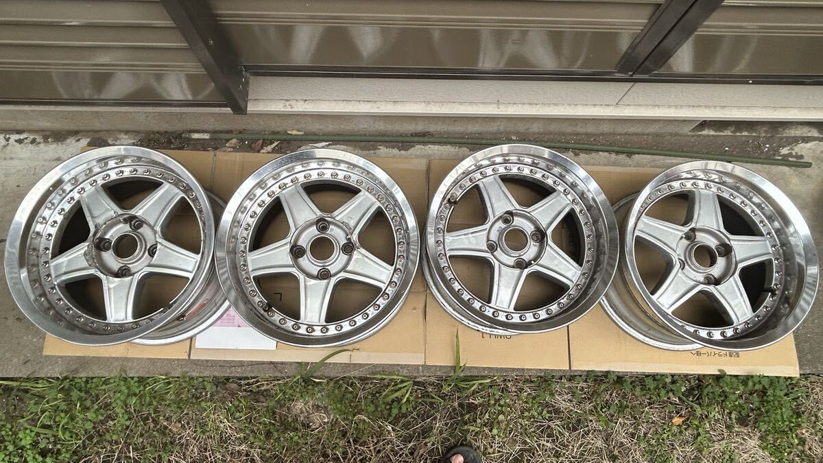 7519】ワーク EWING RSZ 16インチ 7J ＋42 PCD114.3 ホイール4本の落札