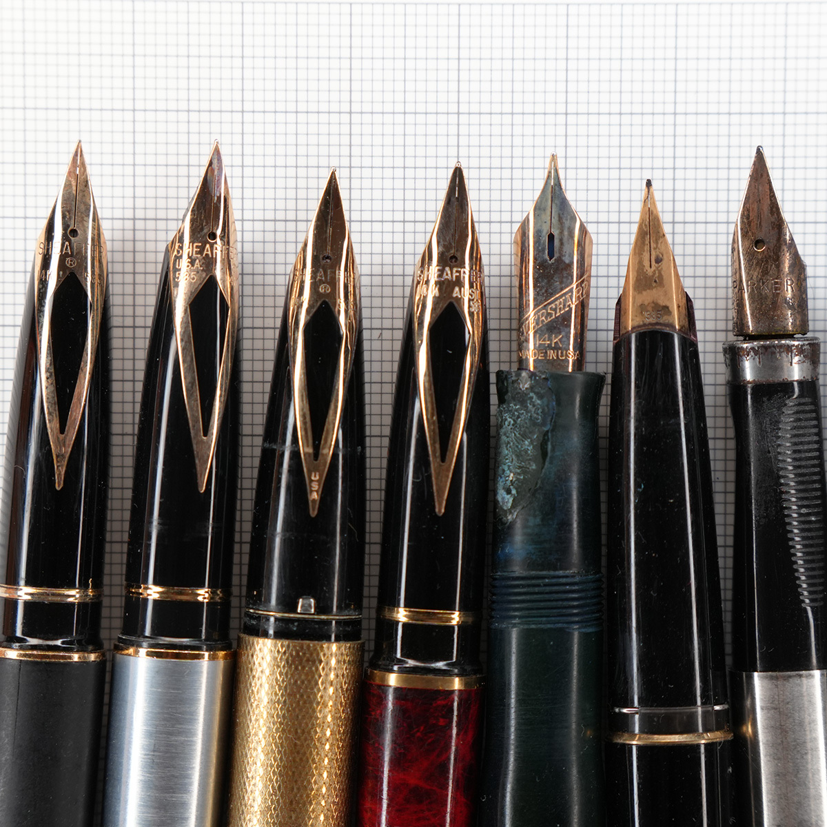 まとめ ジャンク モンブラン SHEAFFER ボールペン 万年筆 PARKER 傷や汚れあり】【セット】MONTBLANC モンブラン他 PARKER パーカー