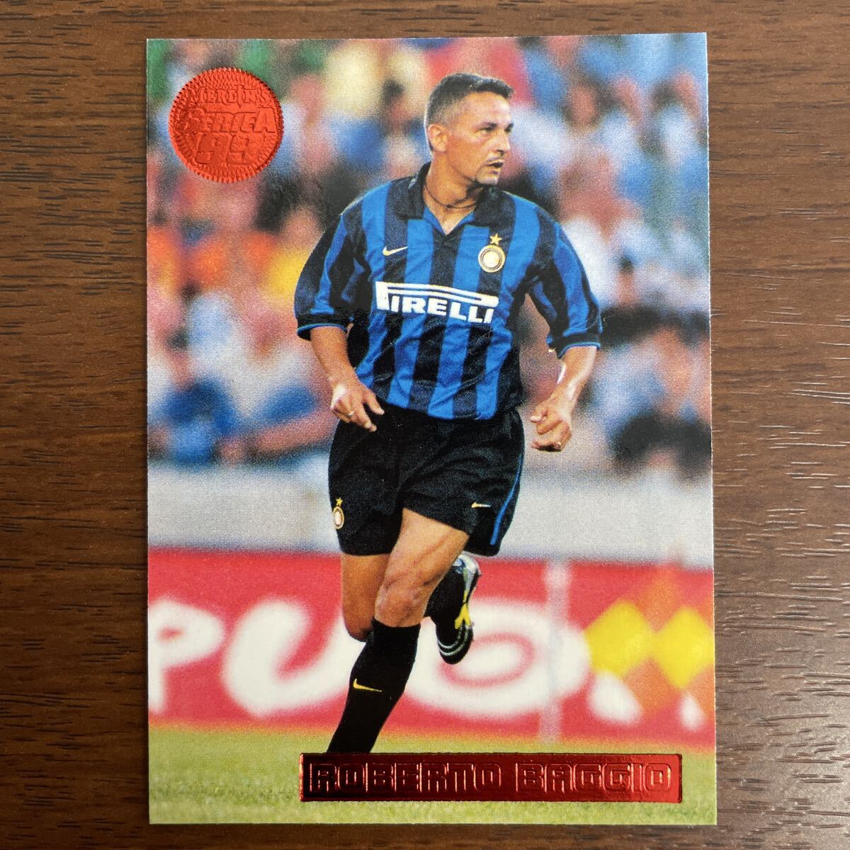 新品】ロベルト・バッジョ ユベントス 直筆サインフォト/写真 サッカー