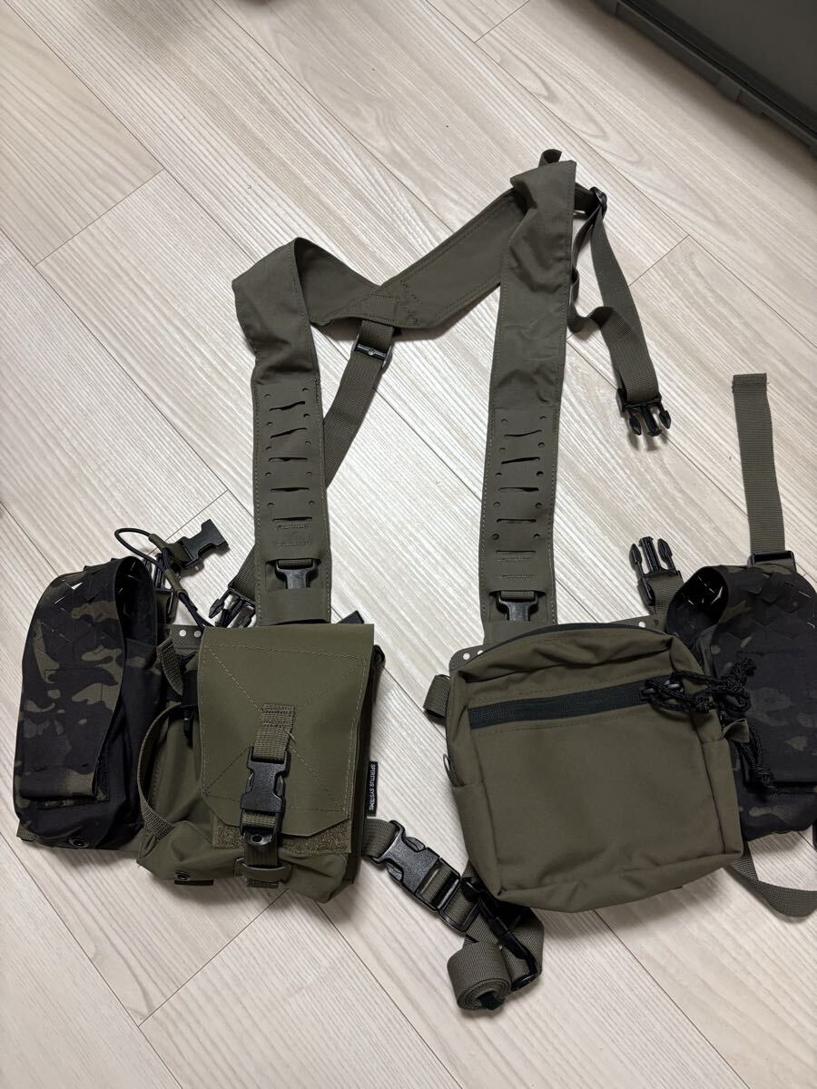中古】J-TECH（ジェイテック）CS チェストリグ TYPE2 Zip 【MULTICAM