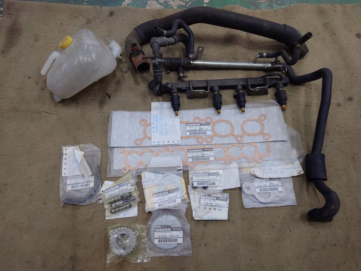 1円スタート RPS13 180SX 純正触媒 新品ガスケット付 シルビアの