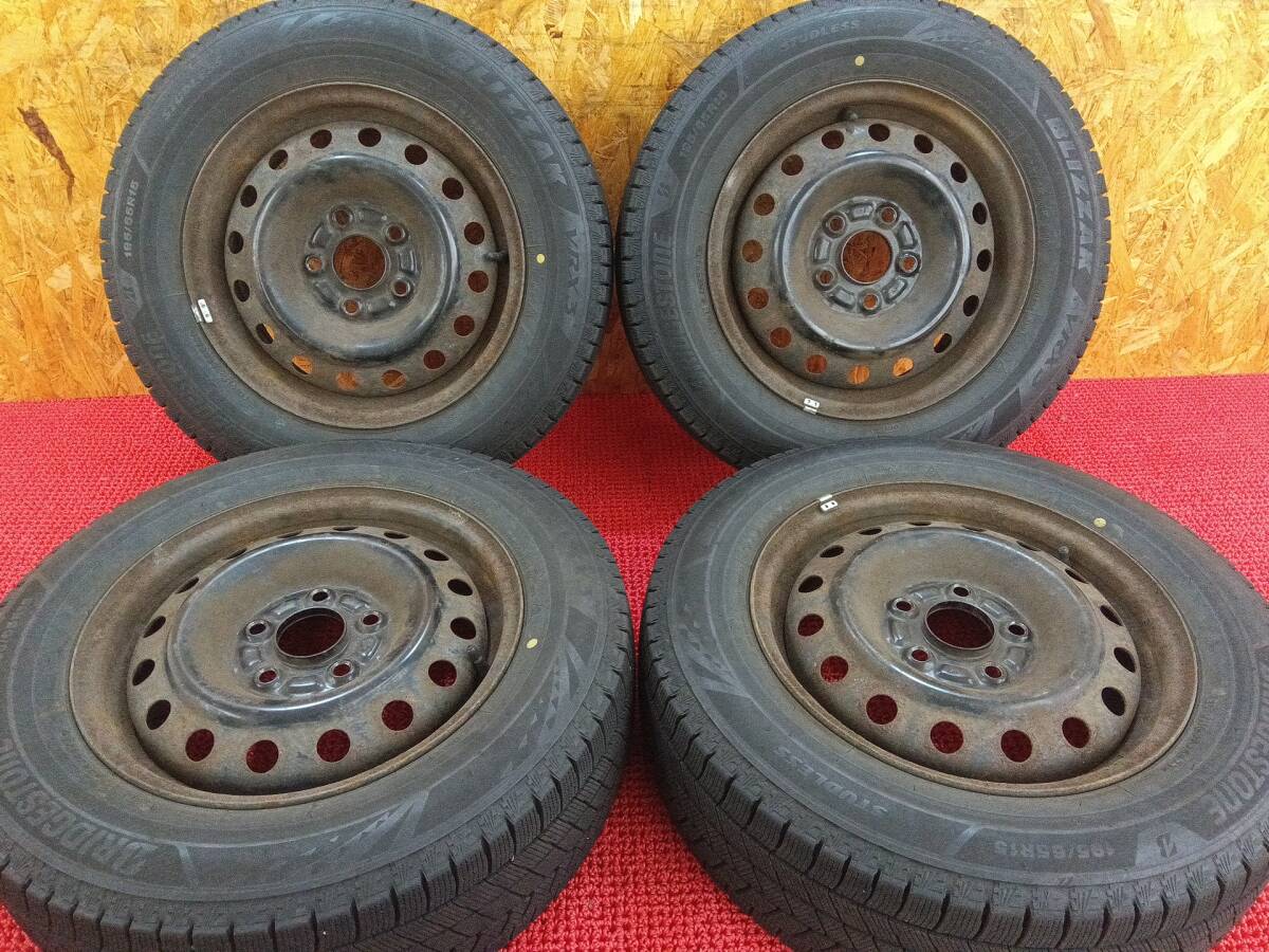 新車外し バリ溝☆スズキ ジムニー JB64 鉄チン 純正スチールホイール