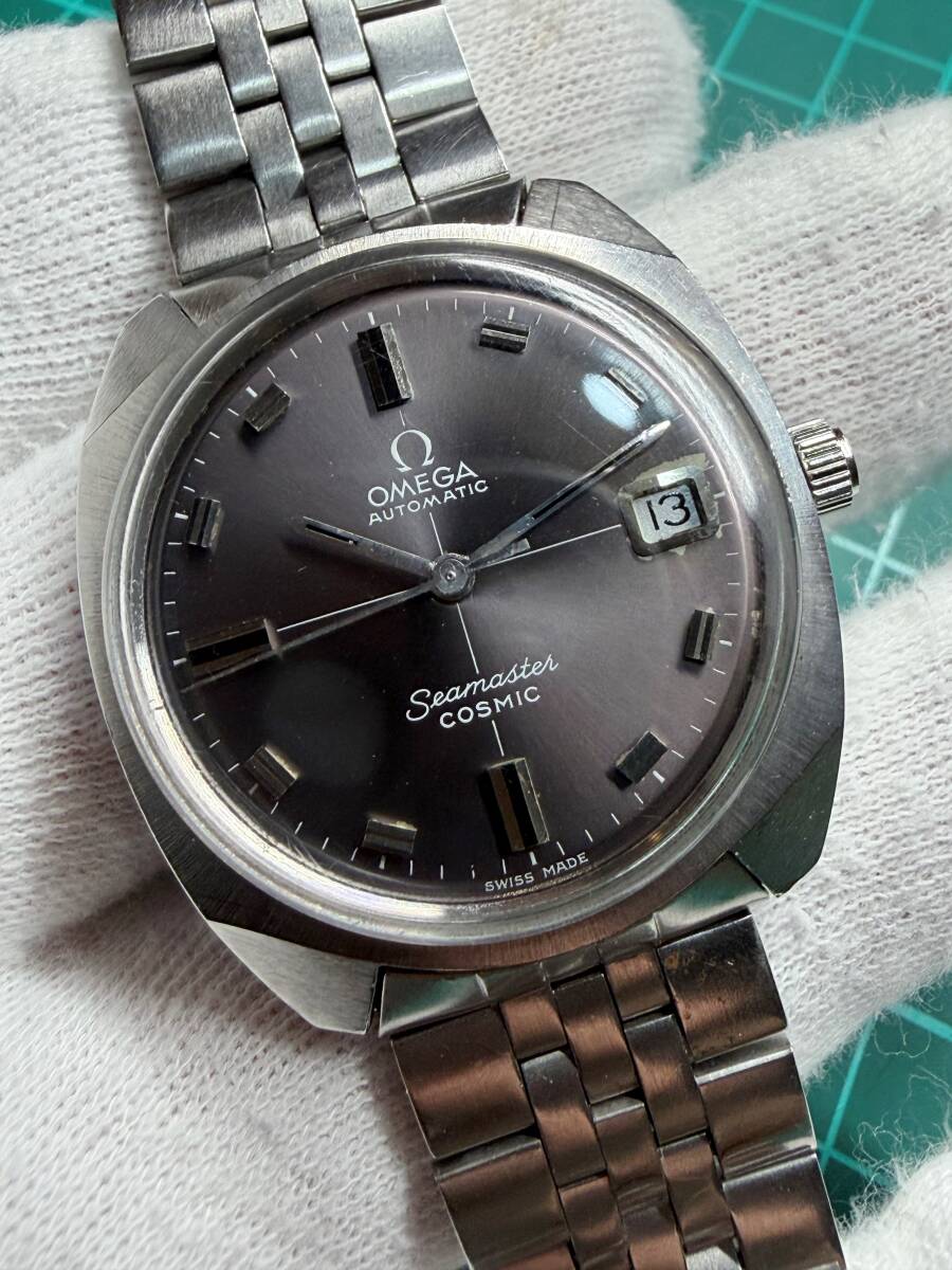 中古】動作中☆70年代☆VINTAGE☆アンティーク☆OMEGA☆Seamaster