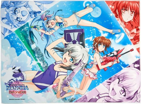 新品】TCGプレイマット 「遊戯王 柚子・セレナ・瑠璃・リン 水着ver