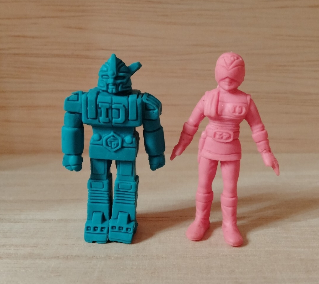 貴重 ポピー 超合金 電子戦隊デンジマン デンジレッド デンジピンク