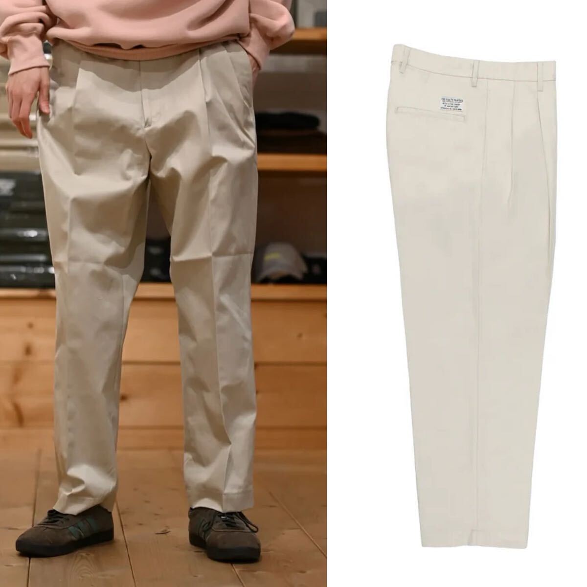 新品】19SS WACKO MARIA PLEATED TROUSERS TYPE-1 ワコマリア 野村訓市