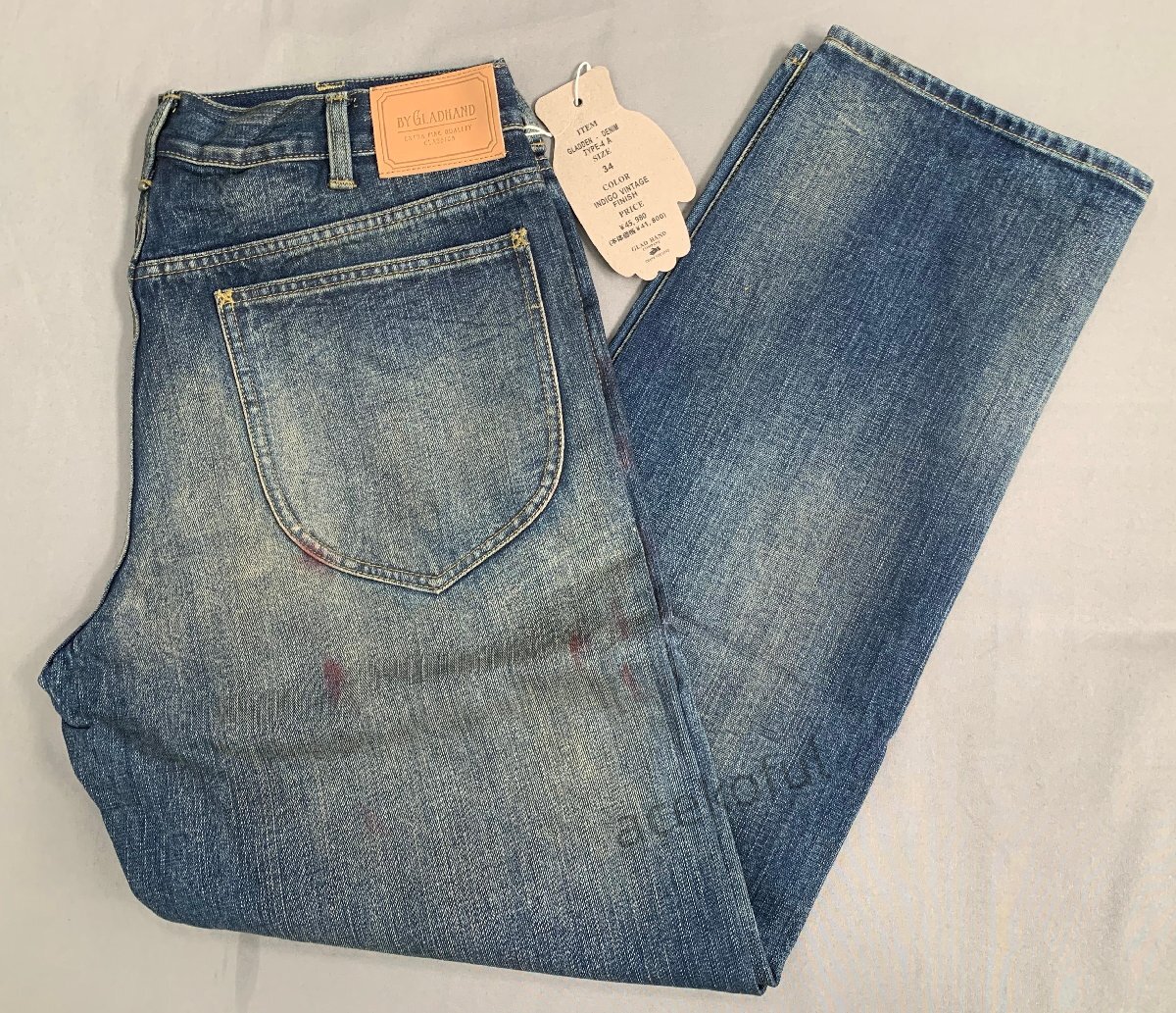 数回着用の美品】 名作 by GLADHAND グラッドハンド GLADDEN DENIM 