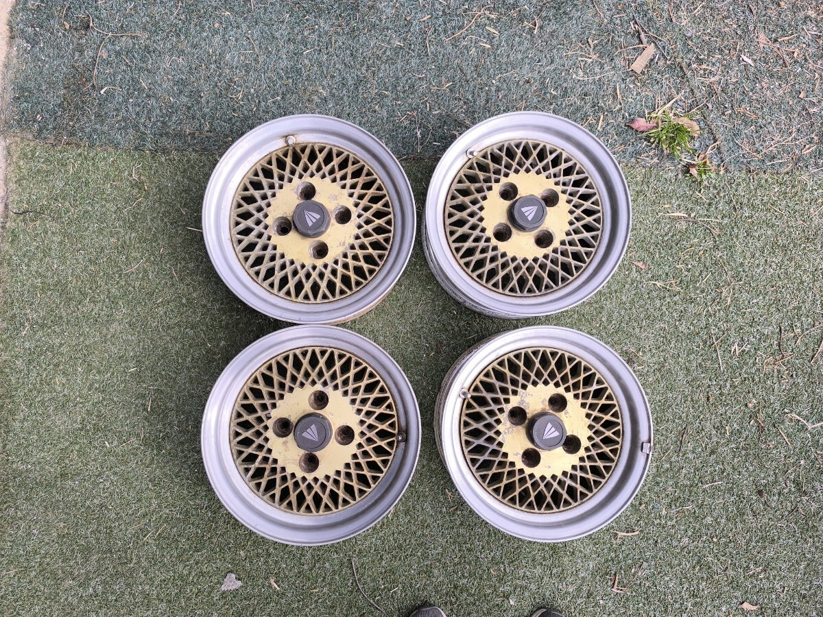 エンケイメッシュホイールメッシュ 13×5.5J+38。AZ-1、カプチーノ