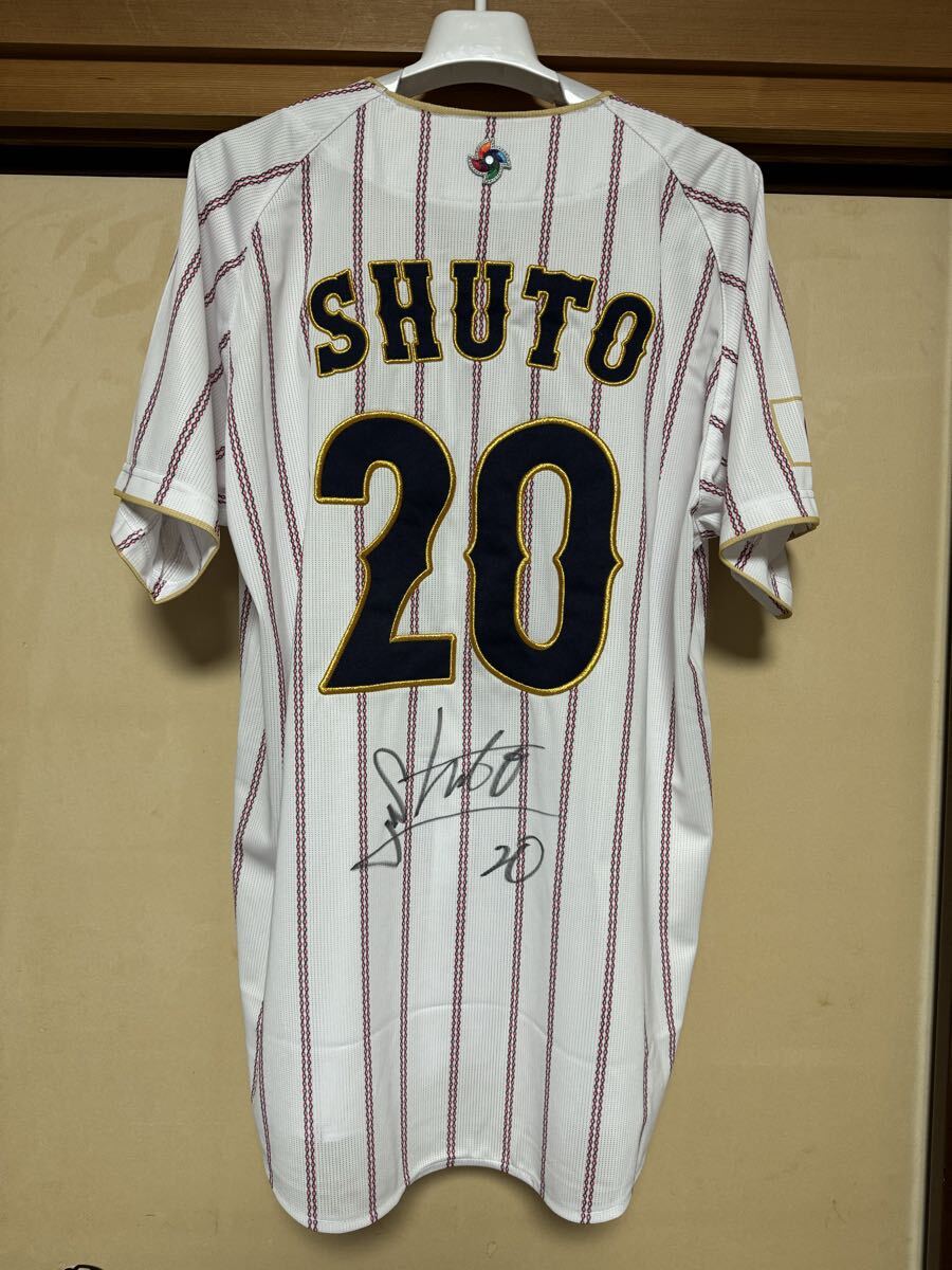 y*a様 新品★2026ソフトバンクホークス周東佑京選手レプリカユニフォームＬ y*a様 新品2026ソフトバンクホークス周東佑京選手レプリカユニフォーム