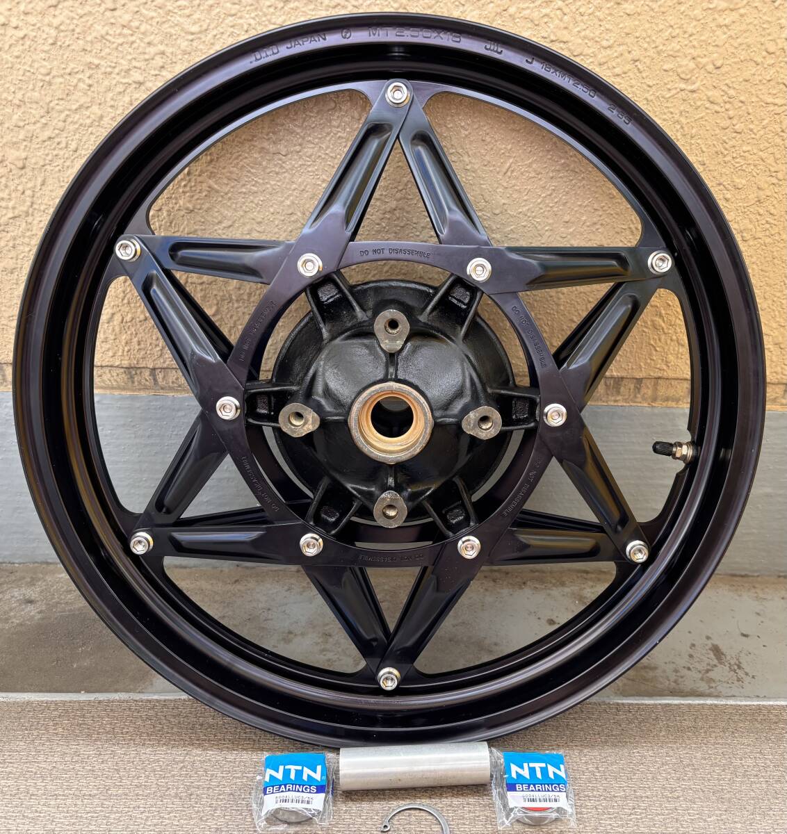 新品】送料510円 コムスターホイール分解用工具新品と再メッキ済特殊