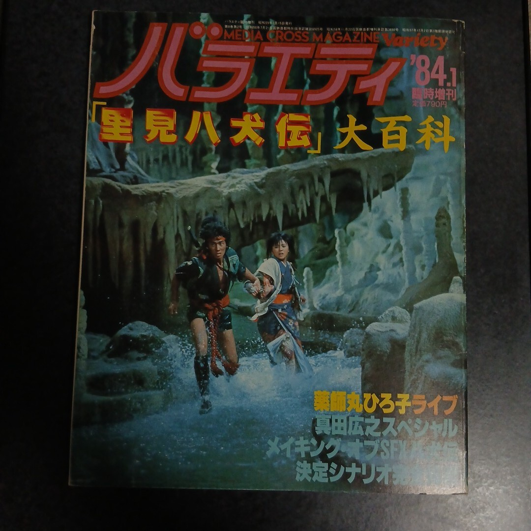△角川映画「里見八犬伝」特集記事△切り抜き△薬師丸ひろ子、真田広之