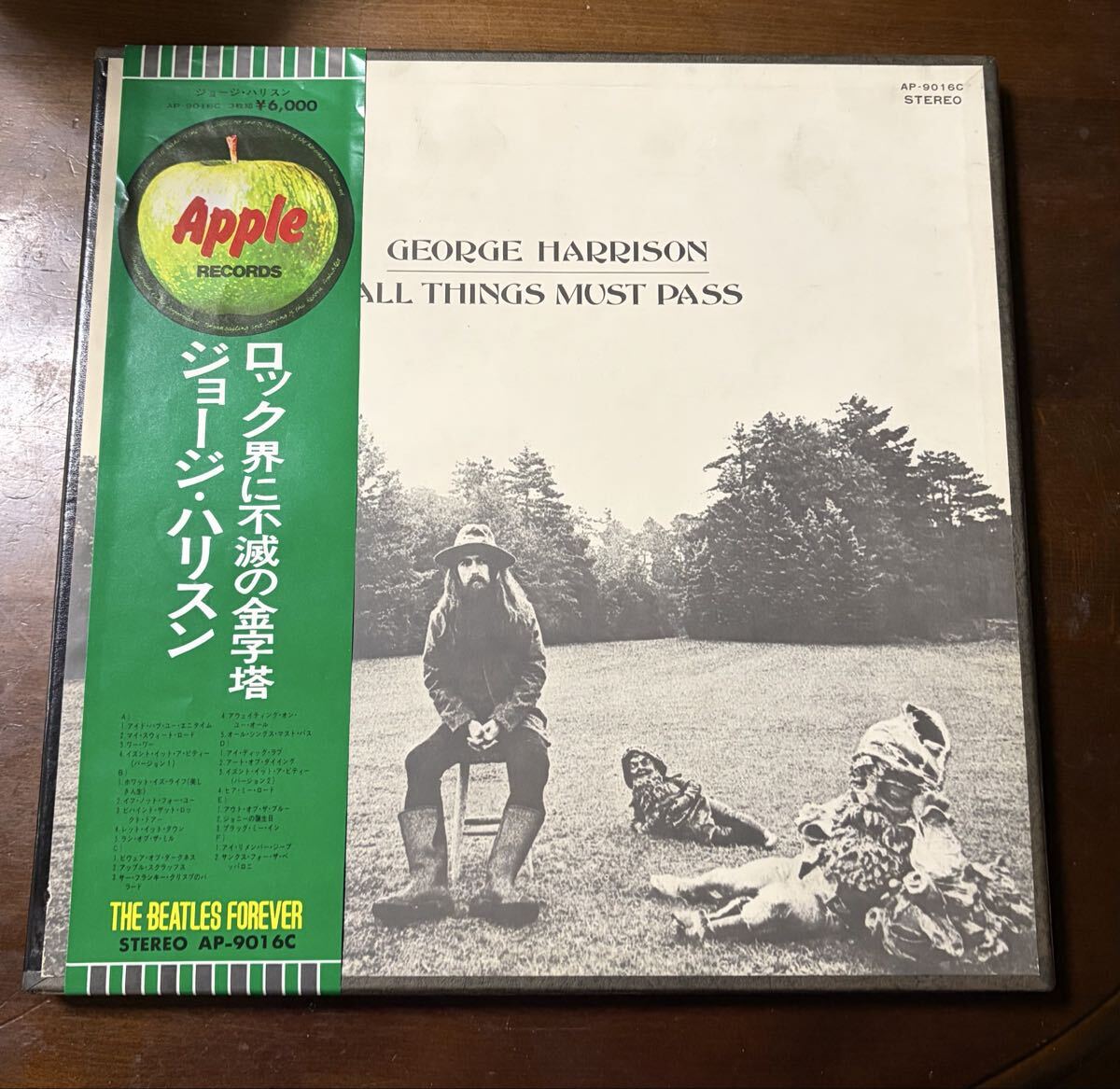紙ジャケ George Harrison All Things must Pass ジョージ・ハリスン 