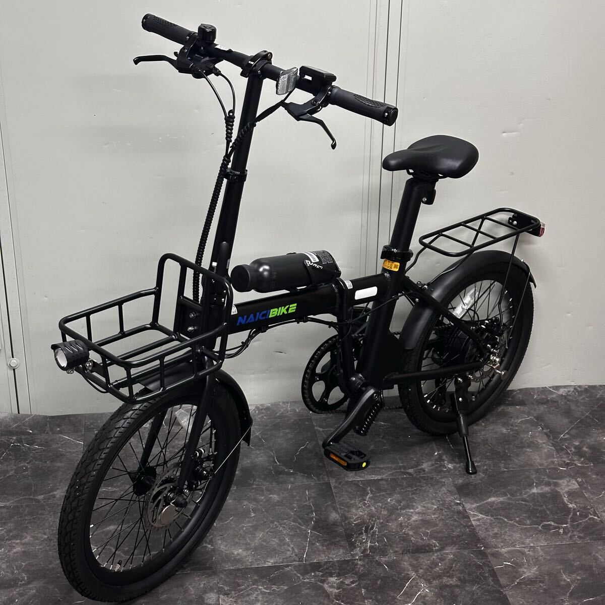 美品/20インチ☆SUISUI BM-AZ300 電動アシスト自転車 折りたたみ式 6段 