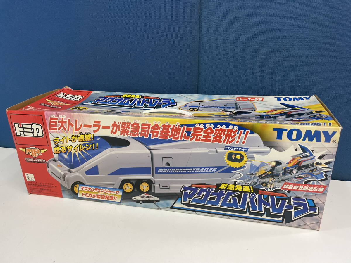 ジャンク】マグナムパトレーラー マグナムレスキュー トミカ の落札