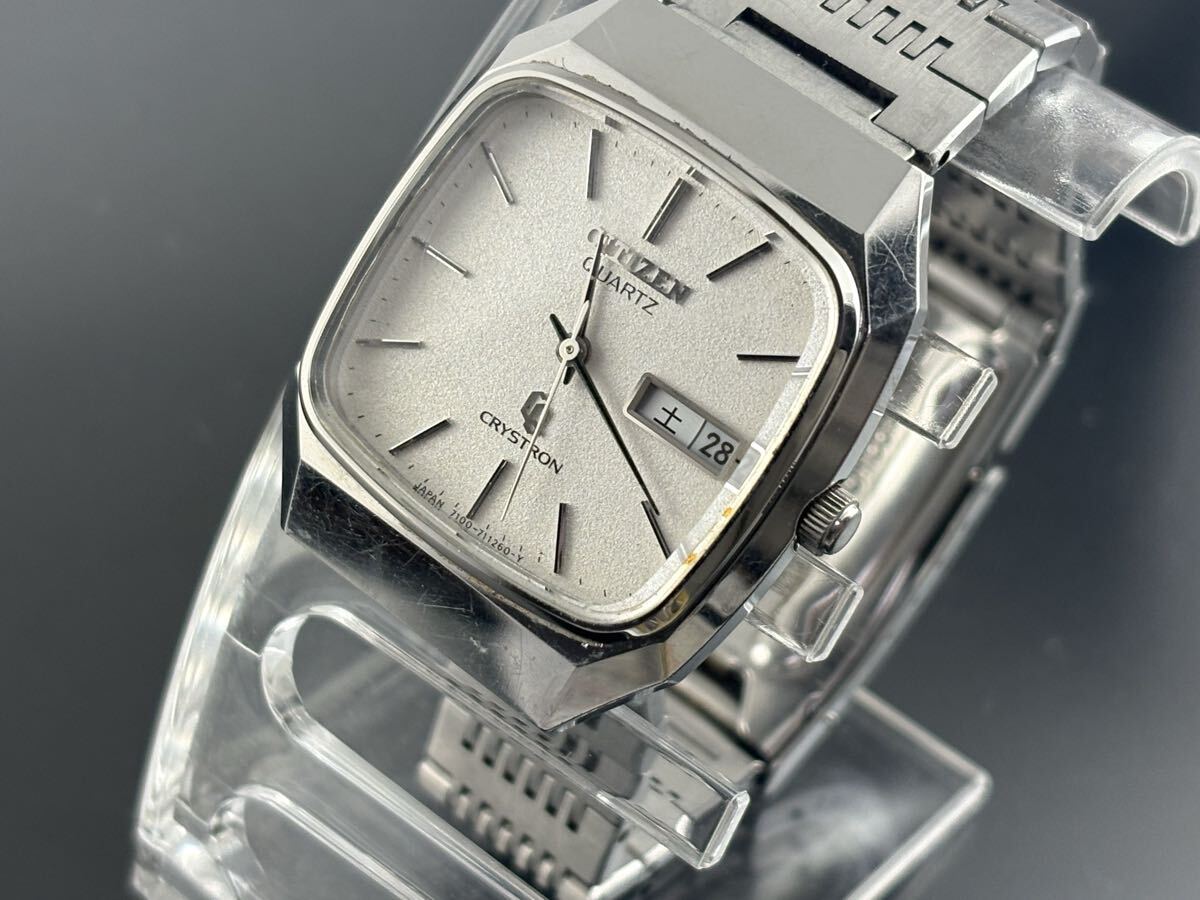 中古】腕時計 CITIZEN シチズン OXY Eco-Drive エコドライブ メンズ 