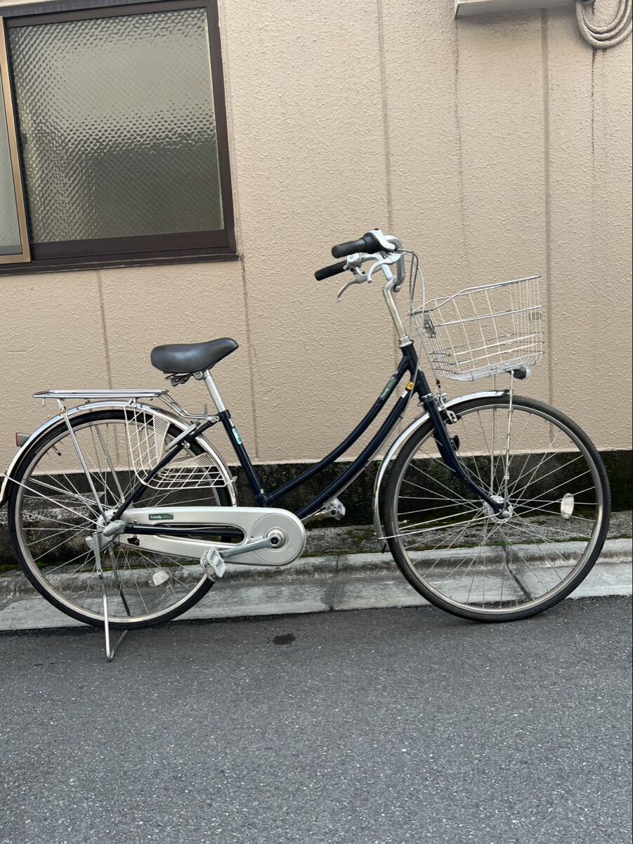 ブリヂストン　メッセージ　軽快車　ロッドブレーキ　26インチ 中古】昭和レトロ ブリジストン メッセージ号26インチ ロッドブレーキ
